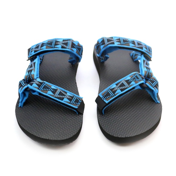 Teva Original Universal Slide Mosaic Blue Sandals Teva 1010171-MBBL : Original Universal Sandal Mosaic Black  main image 2